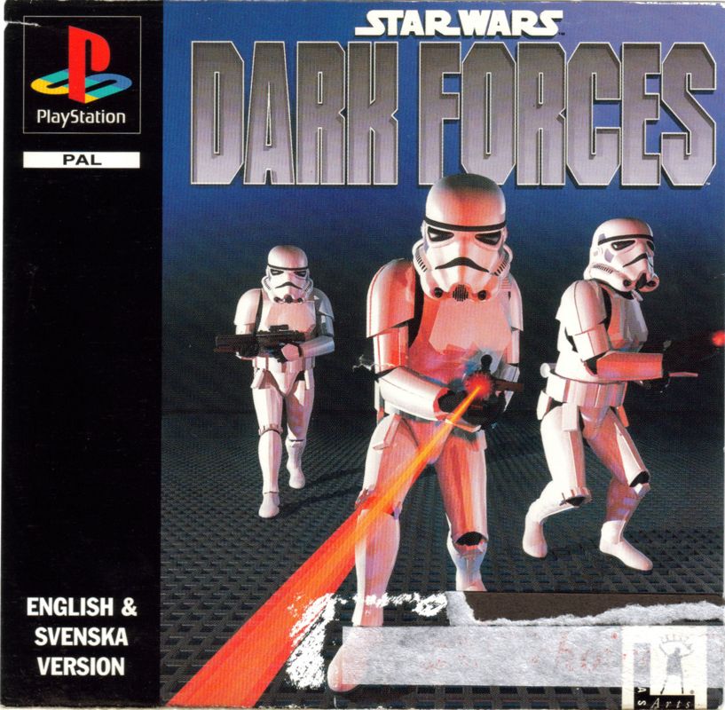 Star Wars Dark Forces box art for Playstation